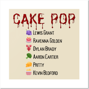 Cake Pop Posters and Art